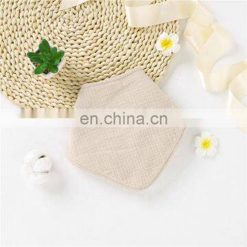 Custom Organic Cotton Super Soft High Absorption Baby Bibs Bandana photo-4