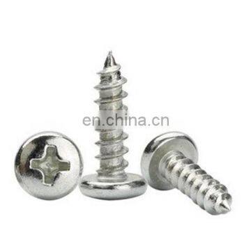 Stainless Steel Self-tapping Screw With Slotted Pan Head SS AISI 304 photo-2