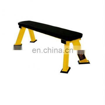 hot selling good Quality Fitness Equipment Free Weight Flat Bench