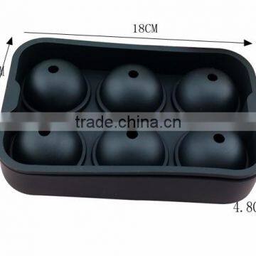 Whiskey Silicon Ice Cube Ball Maker Mold Sphere Mould Brick Party Tray Round Bar