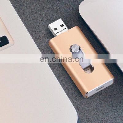 2018 High Capacity Smartphone OTG Flash Drive USB External Flash Drive for Iphone photo-3