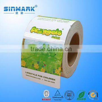 SINMARK good quality barcode sticker label barcode sticker in roll