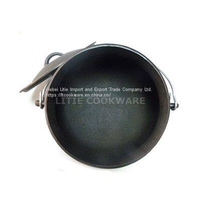 Cast Iron South Africa Three Legged Potjie Pot Wholesale Cookware Sets Wholesale Cast Iron Cookware photo-4