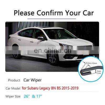 Car Wiper Blade for Subaru Legacy BN BS 2015 2016 2017 2018 2019 Front Window Windscreen Windshield Wipers Car Accessories photo-2