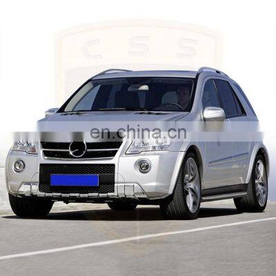 for mb w164 conversion body kits to ml63amg PP material