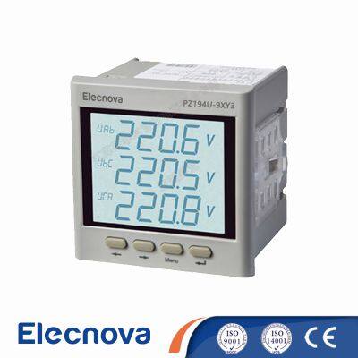 PZ194U-9SY3 3 Phase Lcd Digital Display ac Voltmeter With Relay Output photo-2