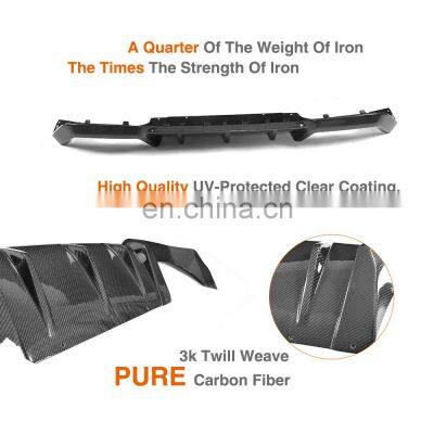 M2 Carbon Fiber Rear Diffuser for BMW 87 M2 Base Coupe 16-17 photo-4