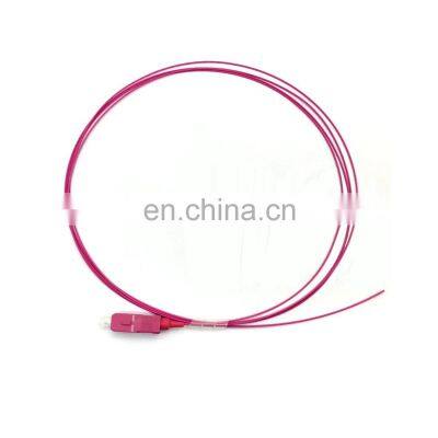 SC LC ST FC  50/125 Fiber Optical Pigtail  Single Mode  OM4 0.9MM pigtail