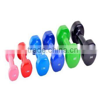 vinyl exercise and fitness dumbbell and various material hand-weights