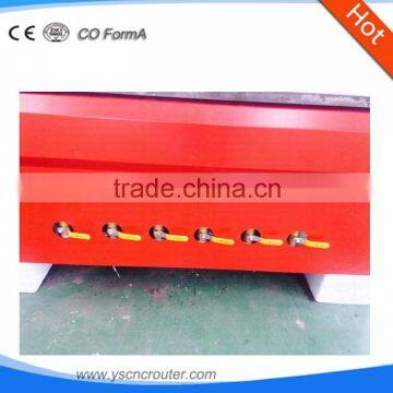 Yaskawa Servo Motor With Multiple Spindles YISHUN Cnc Multi-heads Router Cnc With Double Spindles Double Heads Cnc Wood Cutting photo-3