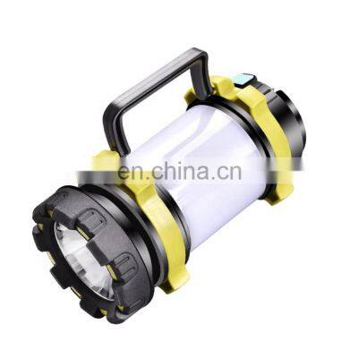 Outdoor Portable  Led  Body Lamp  Power Battery Rechargeable Camping Light