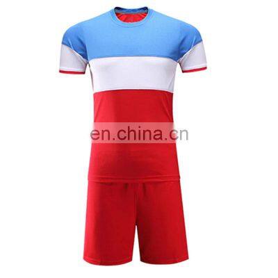 Sportswear Sublimation Printing Soccer Short Sleeve Club Team Soccer Uniform,Wholesale Top Quality Soccer Uniform