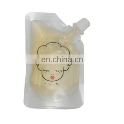 Reusable liquid spout pouch bags baby food packaging