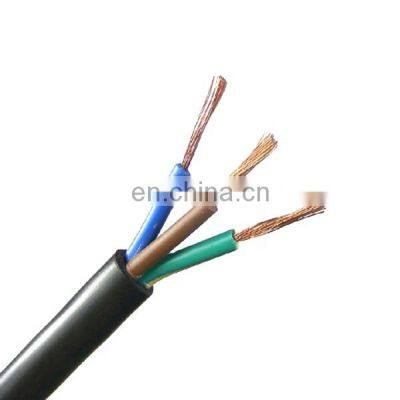 3 Cores 0.75mm2 Bare Copper Conductor RVV Electric Cable Multicore Electric Cable