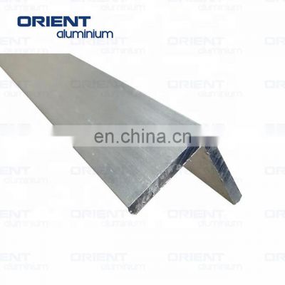 hot selling China manufacturer customized Industrial  extruded L bracket aluminum angle material