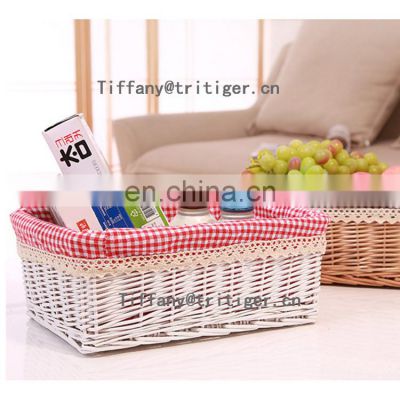 Handmade cheap Christmas gift wicker basket wholesale