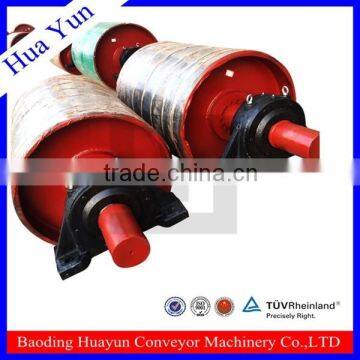 800mm width belt used steel pipe material belt conveyor driving pulleys