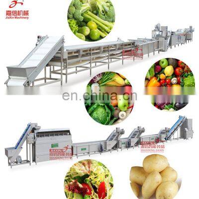 Hot sale pawpaw washing cutting processing line