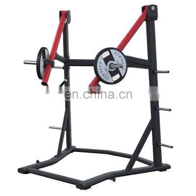 2022 Hot Selling Bodybuilding Equipment Gym Indoor Machine Plate Load Device High Quality Standing Press