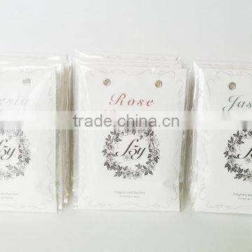 perfumed sachet with lavender fragrance