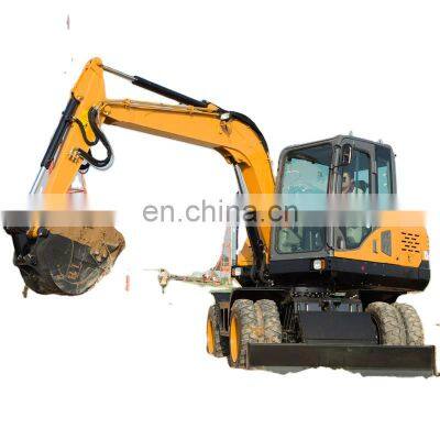 7.5ton wheel excavator, used volvo wheel excavator