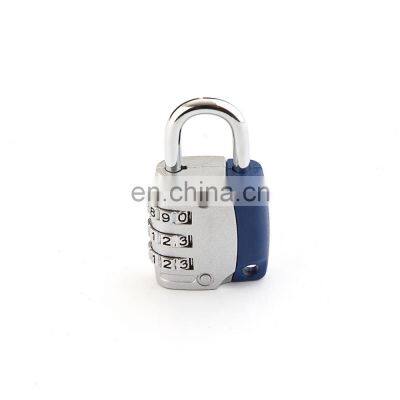 Master 3 digits code combo 28 mm Lock Zinc combination padlock, Set Your Own Combination Lock