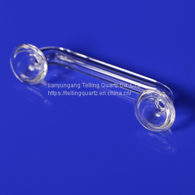 Elementar Consumable Quartz Glass Bridge Fittings Ball Head Other Quartz Products Processing