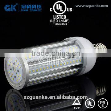 E39 45W corn bulb solar led street light with pole 175w metal halide replacement