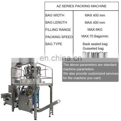 Automatic 10 Head Vegetable Leaves Salad Seaweed Pouch Bag Packing Packaging Machine Sealing Plastic Japan Turkey Kyrgyzstan photo-3