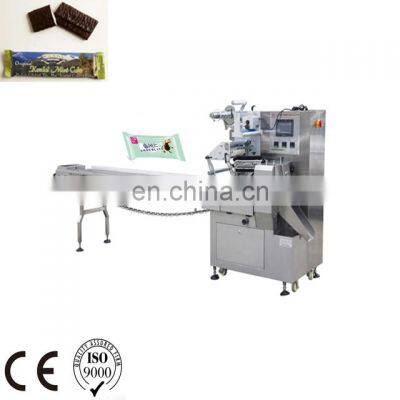 Fully Automatic Moist Cake Snack Pillow Type Packing Machine Flow Wrapping Machine flow pack machine used