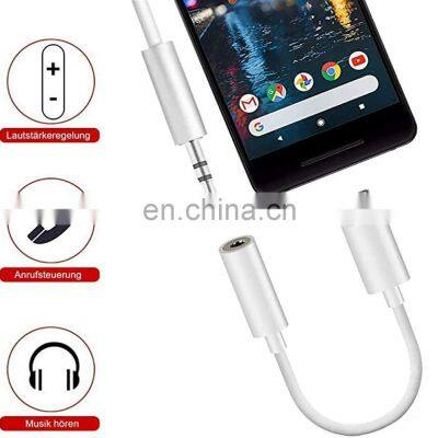 Low Price Type C To 3.5mm Headphone Audio Jack Adapter Cable photo-4