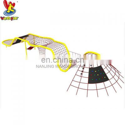 Children Big Playground Used Outdoor Playground Equipment Climbing Rope Net