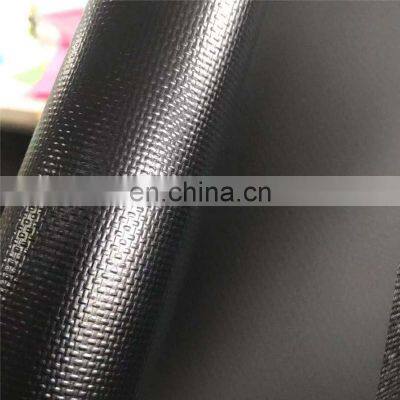 1000d wasserdichter B1 FR 620 gsm Hochleistungs-Polyester-Vinyl-Gewebe, schwarzes mit PVC beschichtetes Planenmaterial photo-4