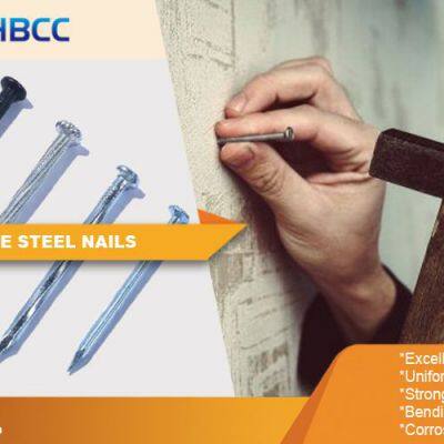 Straight Grooved Concrete Nails