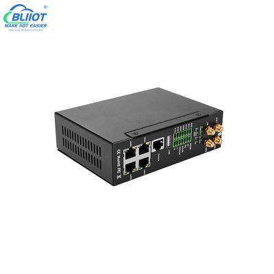 Manufacturers Modbus MQTT Industrial IoT Gateway R40B with RS485 2DI 2DO 4AI for Smart City