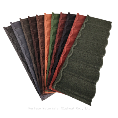 Stone Coated Metal Roof Tile With High Quality 0.18-0.55mm photo-4