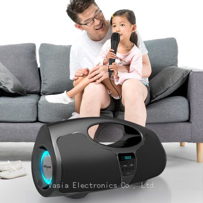 Karaoke Speaker Fully Compatible With External Device Playback Speaker With LED Colorful Light Show Karaoke Mode Sound Speakers