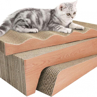 MeowLove Hot sales scratcher cat play toy corrugated cardboard cat scratcher cat cardboard