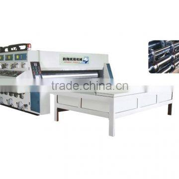 chain feeding printing slotting die cutting machine