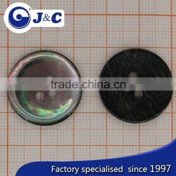 Bespoke Raw Black Lip Shell Button for Coat photo-4