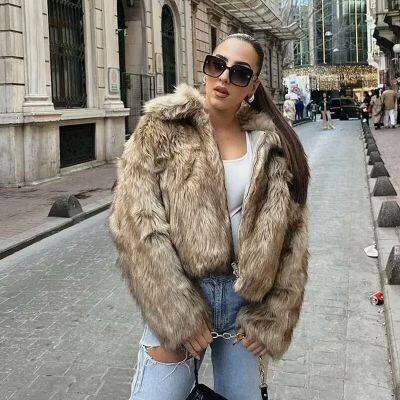 A Versatile, Retro and Fashionable Old-fashioned Style Long-sleeved Warm Sweater-style Short Coat With a Cozy Fleece Lining. photo-4