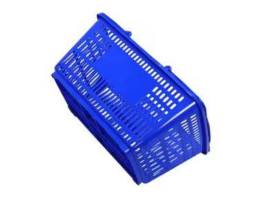 Colorful Plastic Material New Design Supermarket Shopping Basket photo-4