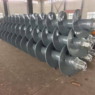 API Certified CFA Auger Drill Pipe with 10mm Thick Wall for Heavy Duty Use