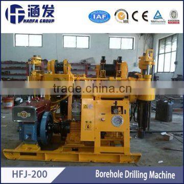 HFJ-200 multipurpose portable engineering borehole drilling machine