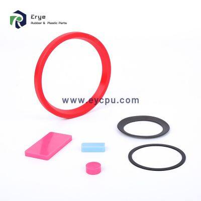 Non Standard PVC POM Plastic Fastener Round Flat Ring Washers Insulation Nylon Gasket