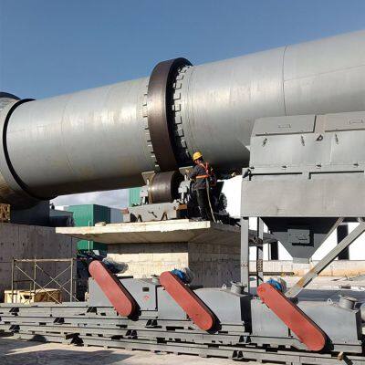 Iron ore reduction sponge iron rotary kiln Direct reduction iron production line for iron ore