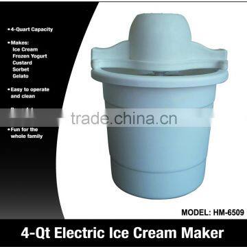 4QT Electric Ice Cream Maker