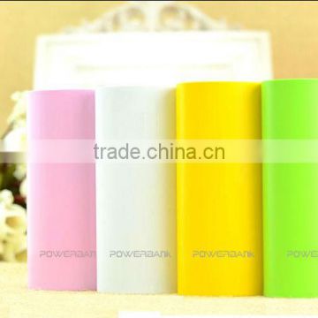 power bank battery with led flashlight,ABS+Rubber material protable power bank 5200mAh