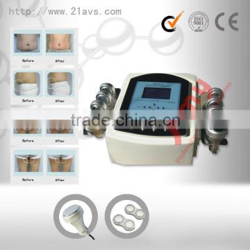 ultrasonic radio frequency cavitation cellulite suction massager machine