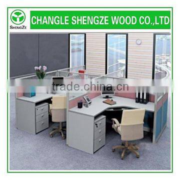 melamine wood home compute desk